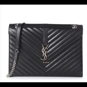 Yves Saint Laurent Chevron Handbag